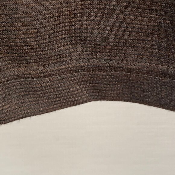 Michael Brandon Sweater Mens XXL Brown Stretch V Neck Long Sleeve NEW - Picture 7 of 9